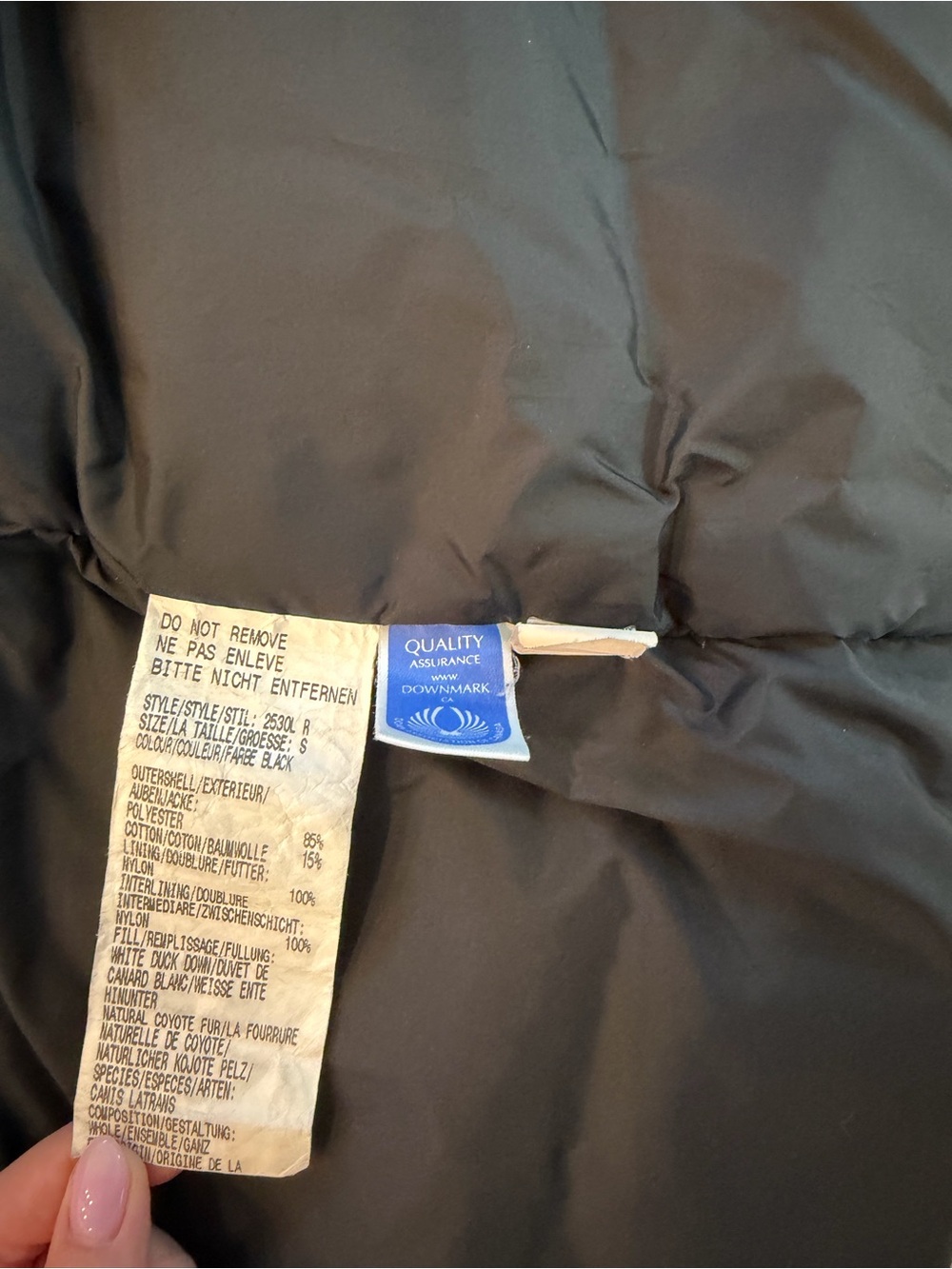 Canada Goose Black Winter Coat Women’s Small Fur Hood - Picture 9 of 13